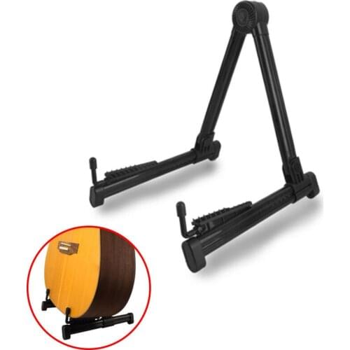 Adjustable Folding Musical Instrument Stand for Guitar Bass Violin Ukulele Banjo Mandolin Durable Wear-Resistant Stand Holder