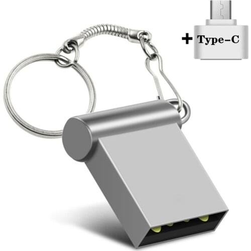 Super Mini Metal Pen Drive 4G USb Flash Drive 8G 16G Pen Drive 32GB High Speed Memory Stick U Disk 64G Pendrive 2.0 Memoria Usb