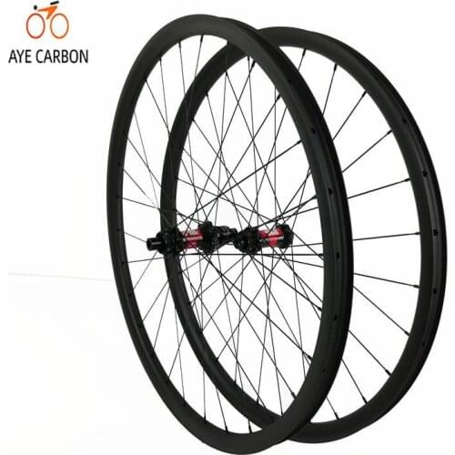 Only 1290g super light carbon mtb wheels 29er carbon wheels tubeless mtb wheelset carbon with 240S hubs sapim spokes