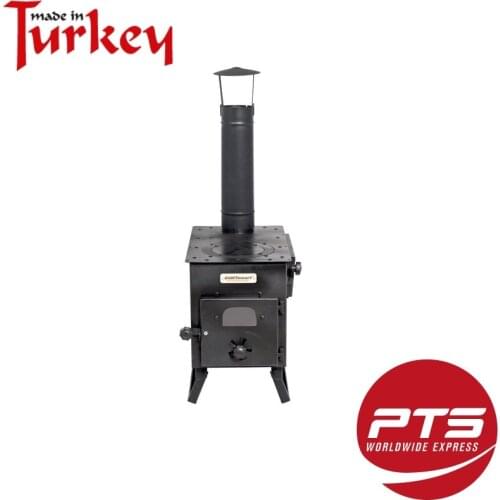 Turkish Brand Traditional Camping and Tent Stove with Oven Steel Wood Multipurpose Heating Stove Outdoor Survival Free Shipping