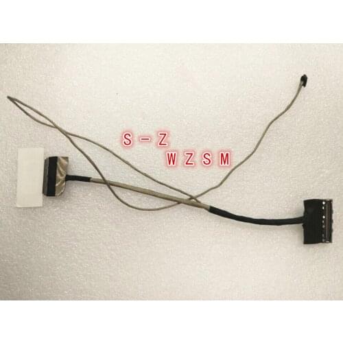 WZSM NEW Laptop Cable For ASUS X455 K455 A455 W419L Y483L A454 X454 K454 R455 40Pin P/N 14005-01400500 Notebook LCD LVDS CABLE