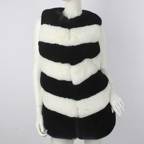 Savabien Patchwork Winter Korean Style Furry Faux Fur Vest Soft Slim Sleeveless Fake Fur Coat Festival Casual Female Outerwear