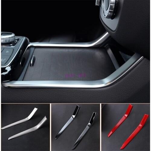 3 color Car Center Console side Trims frame covers car-styling For Mercedes Benz GL ML GLE GLS class GLE320 350 ML400 GL450 etc