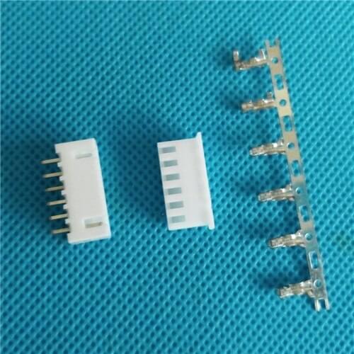 50 sets Micro Min JST XH 2.54mm 6pin Pitch Terminal / Housing / Pin Header Connector Wire Connectors Adaptor XH-6P Kits