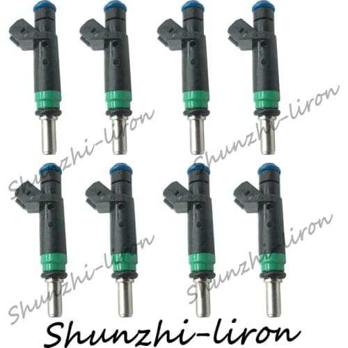 8pcs Fuel Injector Nozzle For BMW 7 E65 4.4 Petrol 245Kw Fuel Rail With Injectors 7514611 7514610 7525721