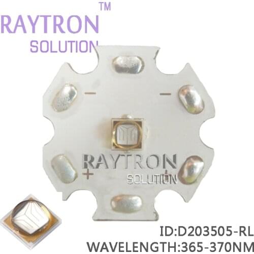 Hot sell 5W Purple 365nm Flashlight diode,fluorescent agent,flaw, jade detection,bills and sign checking,D20MM lg UV LED chip