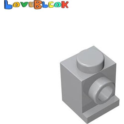 Brick 1x1 with Headlight Building Blocks Assembles MOC Technical Parts Toys Creative For Kids Compatible 4070/30069 10pcs/Lot