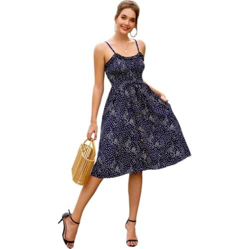 Summer womens dress 2021 floral sexy Summer light dresses casual korean fashion Spaghetti strap boho streetwear women