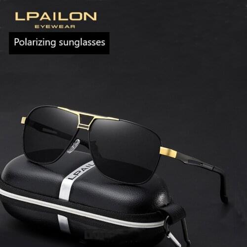 【LPAILON】 New Polarized Sunglasses for Male , Driving ,Riding and Outdoor Fishing men’s sunglasses 8521
