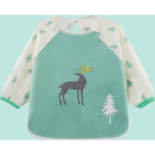 Baby Girl Bibs Clothes New Spring Summer Toddler Baby Girls Boys Burp Cloths Cute Cartoon Pattern Babies Outerwear Clothing Suit