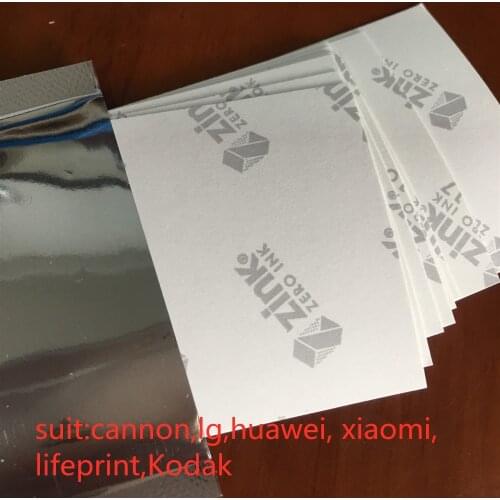 Original Zink 2*3 Mini photo printer papers Huawei Xiaomi Canon Zoemini LG PD261 251 HP100 200 Polarold SNAP Printer Photo Paper