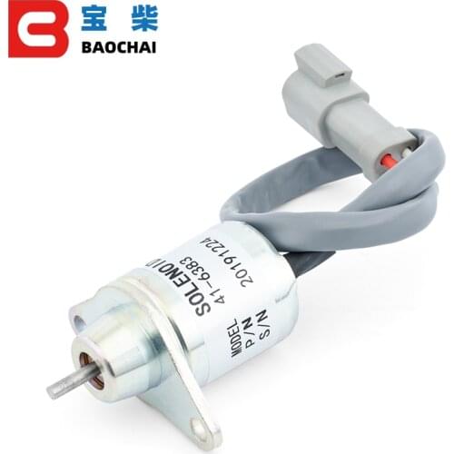 Stop Shutdown Shut Off Solenoid for Thermo King 41-6383