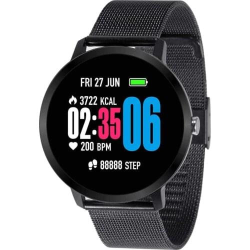 V11 Smart Watch,Fitness Tracker Activity Tracker Heart Rate Monitor Waterproof Pedometer Sleep Monitor for Kids Women MenGifts-a