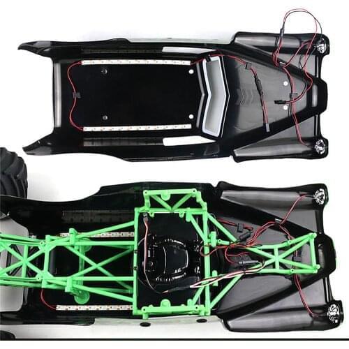 Light Bar Strip Lamp 24 LED Lamp Beads for LOSI LMT 4WD Solid Axle Monster RC Truck Car Decorative Upgrade Kits