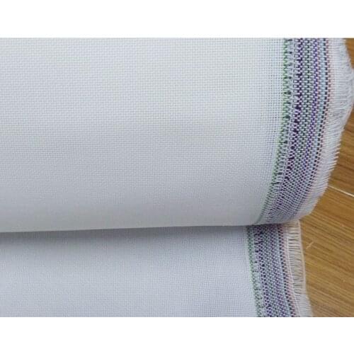 18ct Plastic canvas Ivory white black red color cross stitch fabric x stitching cloth for wallet pendant card cover cup pad