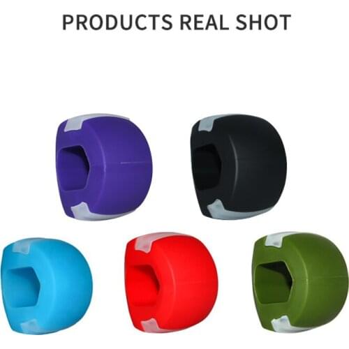 Face Bite Muscle Exerciser Jaw Fitness Ball Mandibular Training Device Facial Muscles Grip Strength Device Jaw Muscle Training