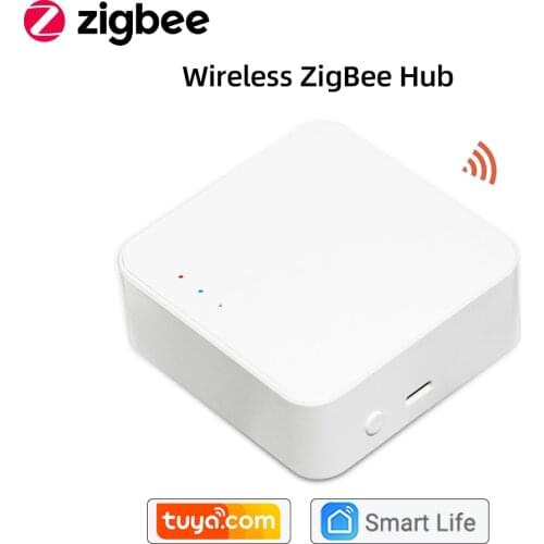 LoraTap Tuya ZigBee 3.0 Smart Hub Wireless Gateway Bridg Smart Life App Remote Control Tuya Devices Mesh Home Automation DIY