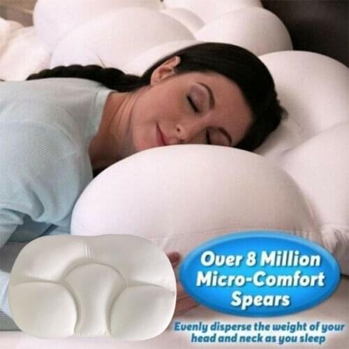 All-round Sleep Pillow All-round Clouds Pillow Nursing Pillow Sleeping Memory Foam Egg Shaped Pillows EF