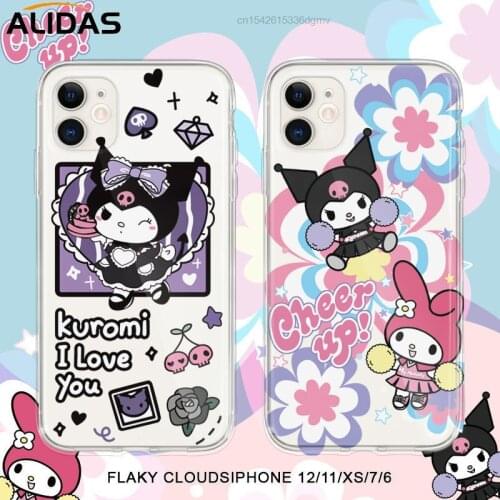 Y2k Aesthetic Clear Phone Case For IPhone 11 Pro X XS MAX XR 8 7 6s Plus SE 12 Mini Soft Silicone Cover My Kuromied Melodyed 90s