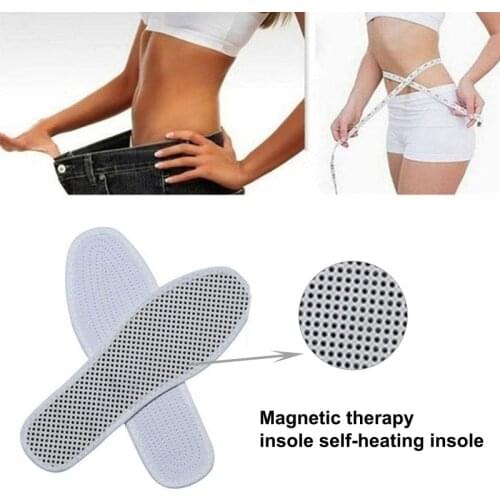 1Pair Magnetic Therapy Insoles Weight Loss Slimming Insole Massage Foot Care Shoe Pad WholesaleSole