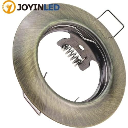 10pcs/lot Factory Price Surface Mount LED Spotlight GU10 Ceiling Spot Light Fixture MR16 Lamp Holder Down Light Frame Fittting