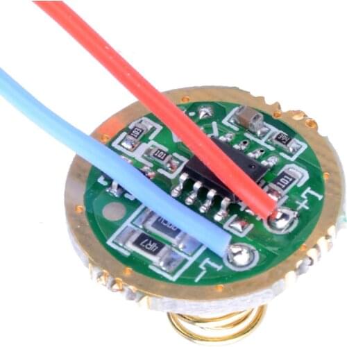 20mm 2.7-4.5V 2A 2 or 5 mode Driver circuit Board DIY accesories for T6 U2 L2 XPL 18650 26650 LED Flashlight lantern lamp light