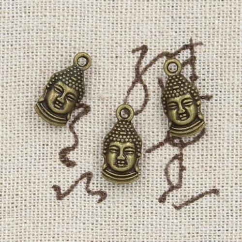 8pcs Charms buddha 16*8mm Antique Making pendant fit,Vintage Tibetan Bronze,DIY bracelet necklace