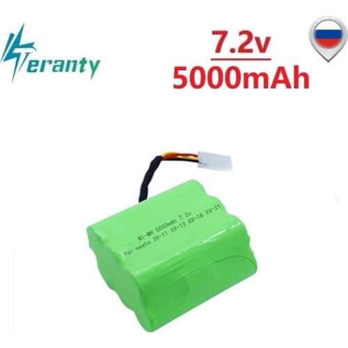 Original Battery For Neato XV21 XV11 XV12 XV14 XV15 Sweeping Machine Vacuum Cleaners Upgrade 5000mAh 7.2V Rechargeable Battery