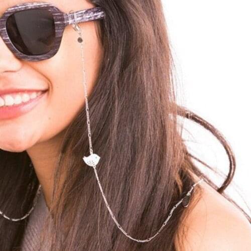 2020 Chic Fashion Reading Glasses Chain for Women Metal Sunglasses Cords Casual Beaded Eyeglass chain for glasses women