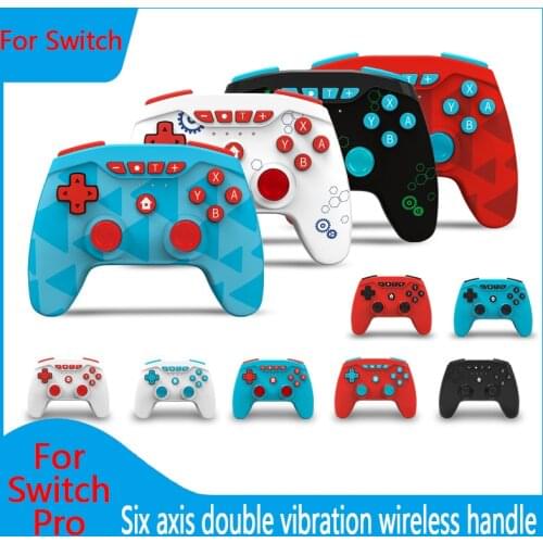 Gamepad for N-Switch Wireless Bluetooth Controller Game Joystick For Nintendo Switch Pro with 6-Axis Handle for N-Switch Console