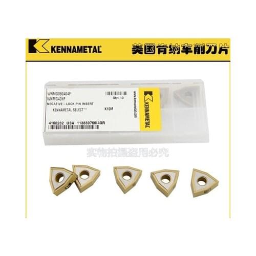 KENNAMETAL WNMG080404F K10M CNC blade stainless steel special original