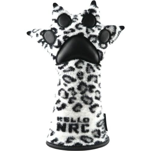 2021 NRC Golf Club Headcovers Driver Fairway Wood Hybrid Covers Set head cover leopard palm cartoon design