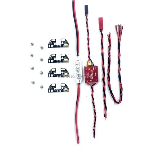 APM2.6 2.5 2.8 LED TBS DISCOVERY navigation light BEC controller for F330 F450 F550 S500 S550 Quadcopter drone frame kit vehicle