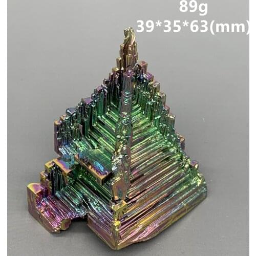 Beautiful Bismuth Crystals Bismuth Metal crystal from china Free shipping