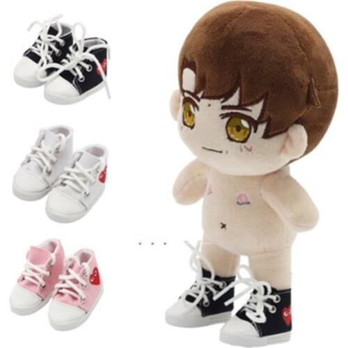 20cm exo doll got7 doll use heart shoes plush stuffing doll sports shoes