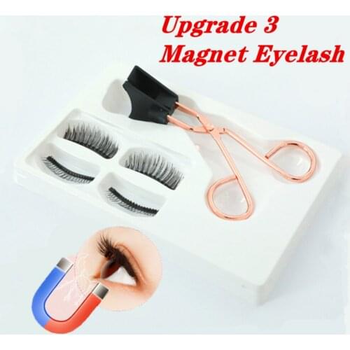 Magnetic Eyelashes Kit Magnetic Lashes Eyeliner Magnetic Kit Magnetic False Eyelashes Clips Artificial Nature Magnetic Eyelashes