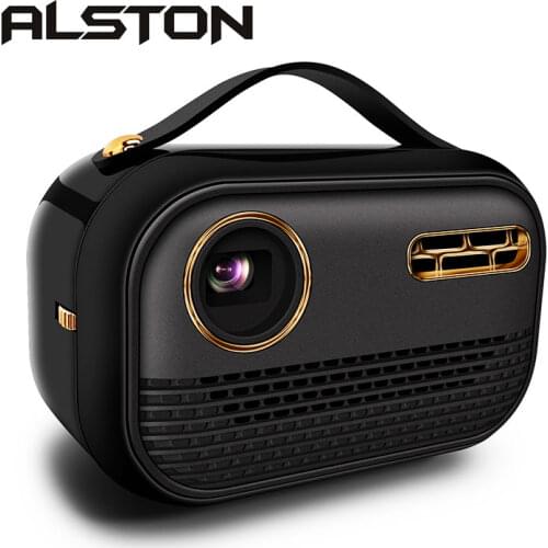 ALSTON P11 Mini DLP Projector WiFi Bluetooth Portable Outdoor Movie Home Cinema For Smartphone Miracast Airplay