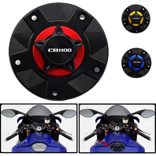 Motocycle Aluminum For Honda CB1100CA CB1100NA cb1100 ca/na 2017-2019 Fuel Oil Gas Tank Cap Petrol Covers Quick Release Lockless