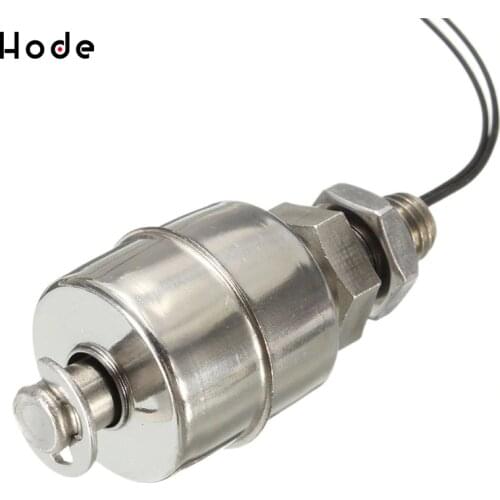Stainless Steel Vertical Liquid Water Level Sensor Internal Float Switch 45mm Line 30CM
