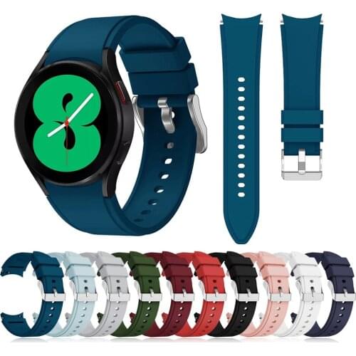 20mm Original Strap For Samsung Galaxy watch 4 40MM/44mm Wrist Bracelet watchband For Galaxy Watch 4 Classic 42MM/46mm