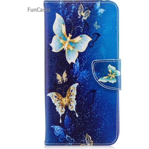 Giant Panda Flip Phone Case sFor Coque Samsung A8 Plus 2018 Bracket Case Carcasa Floral Cellphone Case For Samsung Galaxy A730