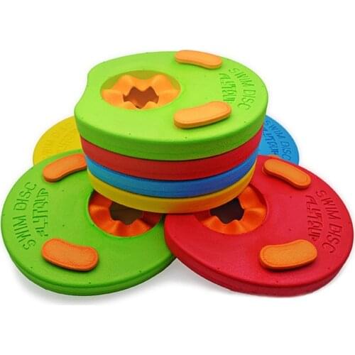 1pc EVA Foam Swim Discs Arm Bands Floating Sleeves Inflatable Pool Float Board Baby Swimming Exercises Circles Rings