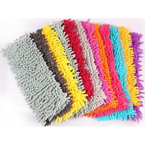 Chenille Mop Replace Head for Wash Floors Clean Cloth Microfiber Self Wring Pads Rags for Xiaomi Replacement Household Slippers