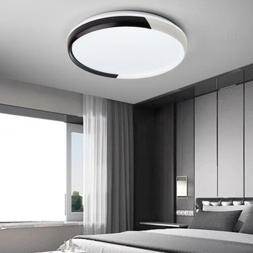 Modern round bedroom LED ceiling lamp living room study dining room chandelier factory direct ceiling chandelier