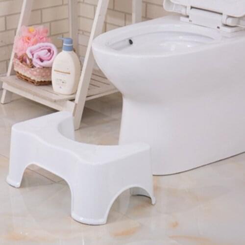 Bathroom Squatty Potty Anti-slip Foot Design Toilet Stool Children Pregnant Woman Seat Toilet Foot Stool for Adult Men Women Old