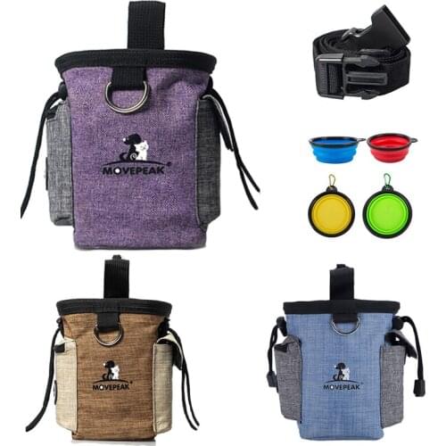 New Pet Dog Training Bag Portable Treat Snack Bait Dogs Obedience Agility Outdoor Feed Storage Pouch Food Reward Waist Bags