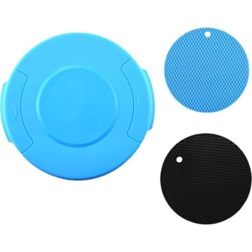 FQYL Silicone Lid Inner Pot Cover,Inner Pot Lid with Insulation Pad,No Spills Interior Pot Lids Prevent Food Permeate Odors