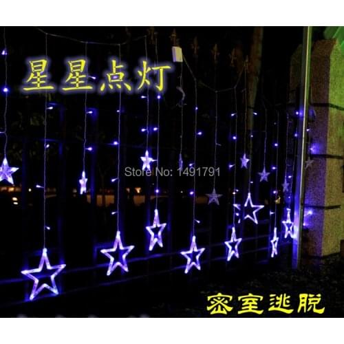 Star light props Pull on the rope organ props escape room game Real-life escape room game prop escape mysterious room