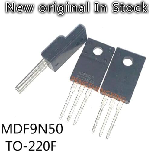 10PCS/LOT MDF9N50B MDF9N50 TO-220F 500V 9A New original spot hot sale