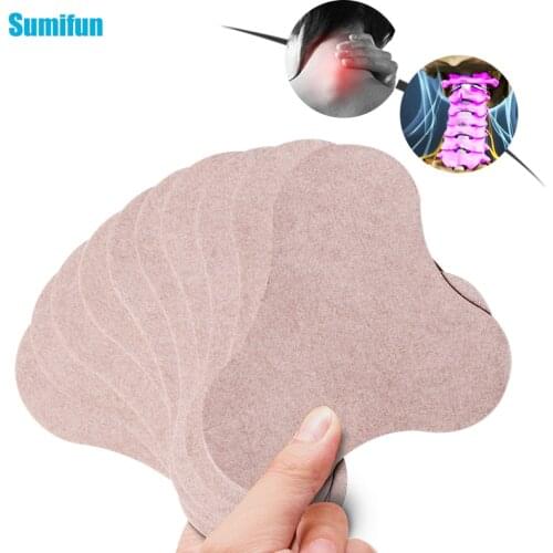 12pcs Wormwood Neck Pain Patch Cervical Spondylitis Relief Sprained Nerve Dermal Plaster Joint Ache Sticker C1759